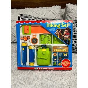 Vintage 1980 Fisher Price Hiking Set in Original Box #920